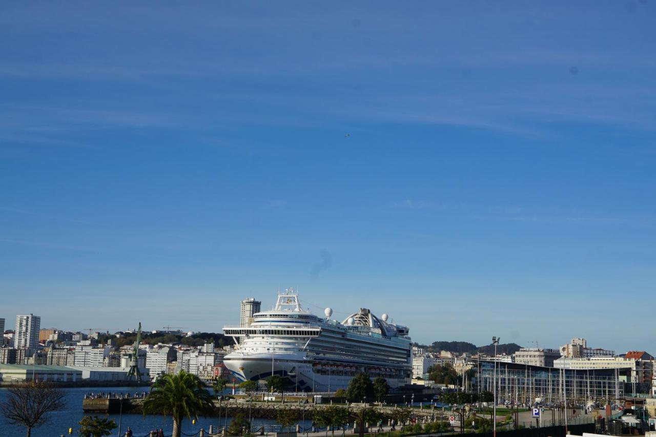 Amazing Location Coruna Downtown A Coruña Exterior foto
